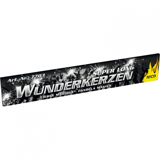 Wunderkerzen 30 cm, 10er-Brief Jugendfeuerwerk von NICO