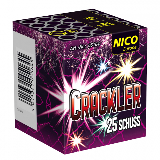 Crackler, 25 SchussNICO Feuerwerksbatterie