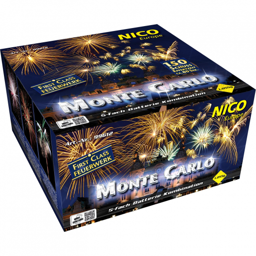 Monte Carlo, 150 SchussNICO Feuerwerk