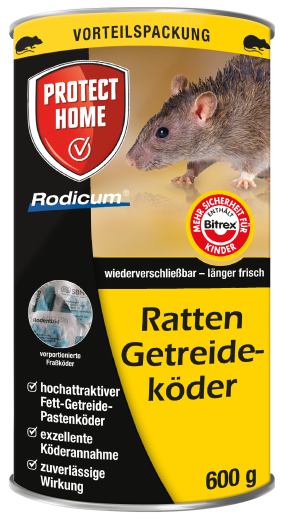 PROTECT HOME® Rodicum® Ratten Getreideköder, 600 g