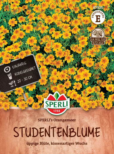 Studentenblumensamen SPERLIs Orangemeer Inhalt: 1 Portion